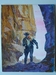 #40. Original Cover painting Western novel Caravana #215 