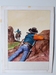 #42. Original Cover painting Western novel Rurales #289 