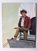 #81. Original Cover painting Western novel Caravana #45 