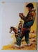 #133. Original Cover painting western novel Rurales #262 