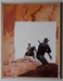 #138. Original Cover painting Western novel Rurales #449 